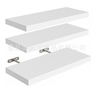 Estantes Flotantes de Madera Negra de Dos Niveles, Personalizados, para Montar en la Pared, para Baño, Cocina, Sala de Estar, Macetas, Duraderos y Ajustables - Product Image 2