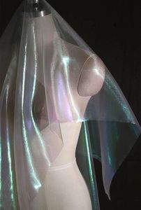 Tissu en organza léger et transparent à effet dégradé pour costumes de scène - Product Image 5