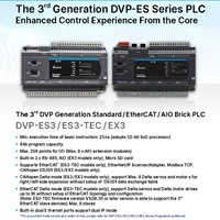 PLC (Controlador Lógico Programable) DELTA DVP48ES300T en OFERTA, 48 E/S, Comunicación Modbus, Garantía de 12 Meses, 100-240V CA