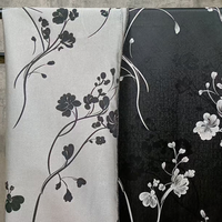 Tissu Jacquard à Motifs Sombre en Satin Linglan, Robe Formelle, Tissu de Créateur JSU-28056