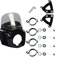 Accessoires de moto, kits de carénage de phare et de pare-brise, matériau ABS, compatible avec Harley Dyna Street Bob Low Rider