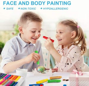 Colori assortiti bastoncini di vernice Tempera lavabili pastello setoso pastello a olio per bambini che disegnano fai da te - Product Image 6