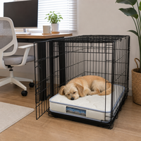 Matelas rectangulaire pour cage à chien, pour utilisation à la maison