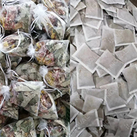 Traitement de pédicure détoxifiant pour les pieds à marque privée, sachet d'herbes pour pédicure