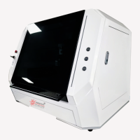 Machine de découpe et de gravure laser numérique automatique Hiwin 4040 Mini sans CO2 pour métal, acier inoxydable, or, argent, bijoux