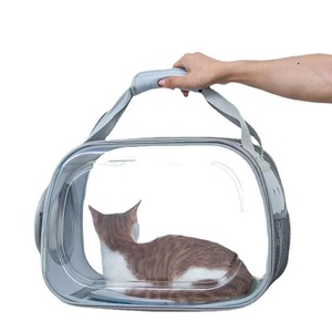 Pet Travel Bag Portable Oxford Cloth Transparent <b>Cat</b> Dog Carrier Foldable <b>Backpack</b> For Pets Outdoor Use - Product Image 5