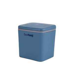 Di Động Văn Phòng Máy Tính Để Bàn Thùng Rác Có Thể Vuông Nhựa Chất Thải Bin Phòng Tắm Khách Sạn Sử Dụng Lưu Trữ Nhỏ Rác PP Bàn Thùng Rác - Product Image 2