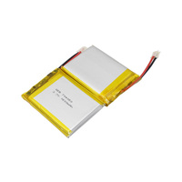Baterai Lipo 704050 3.7v 1600mah Lipo Isi Ulang Li Polymer untuk Pelacak GPS yang Sedang Laris Terjual