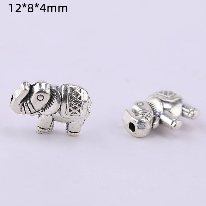 1000PCS Butterfly Elephant Beads Animal Trinket Spacers Charms for DIY Bracelets Necklaces Jewelry Making Accessories Supplies