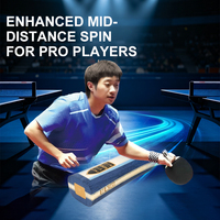 Blade Tenis Meja Long Dwell Time LOKI ZHAO ZIHAO ARC Aryl Carbon Profesional untuk Latihan Serangan Looping