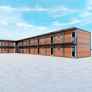 Maison conteneur préfabriquée à 2 étages et 36 chambres du fournisseur, assemblage rapide, certifiée ISO9001, dortoir en acier moderne pour usage en appartement - Product Image 4