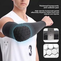 Manchon de compression en nylon personnalisé pour le bras, protège-coude antidérapant à séchage rapide pour le basketball, le football, le tennis, protection extérieure, vente en gros OEM