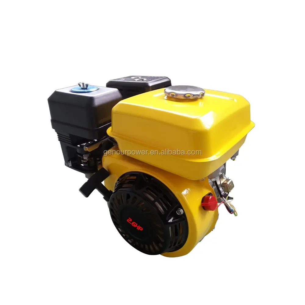 Mini Gasoline Engine with China 16years Supplier 2 Stroke 63cc 54mm X 38mm 450g/hp-hour CE/SONCAP/GS 2.6hp/4000rpm 0.37L 7.7:1