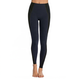 Ensemble de leggings de yoga taille haute en spandex écologique pour hommes, motif léopard, grandes tailles, avec logo personnalisé - Product Image 1