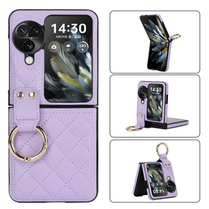 Étuis de téléphone portable pliables en cuir antichoc tendance pour Samsung Galaxy, Huawei, Oppo, Moto et Vivo avec protection de l'appareil photo - Product Image 5