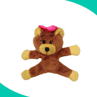 Jouet magnétique en peluche personnalisé, souvenir, animal en peluche, singe, aimant de réfrigérateur