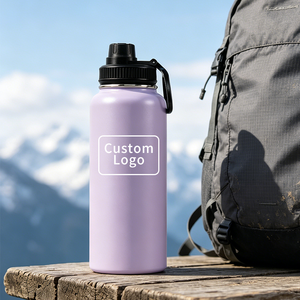 Double Wall Vacuum Water <b>Bottle</b> 304 Stainless Steel American Space Pot Lightweight Travel Thermos - Product Image 6