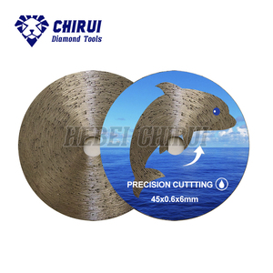 Cổ thiết kế mới siêu mỏng ướt Đĩa Cắt Kim Cương đĩa lưỡi cưa 45 mét cho gốm cắt chính xác - Product Image 3