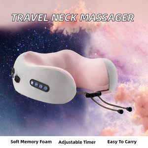 Portable en forme de U mousse à mémoire cou et épaule masseur maison voiture voyage électrique vertèbres cervicales mise au point confort électrique - Product Image 3