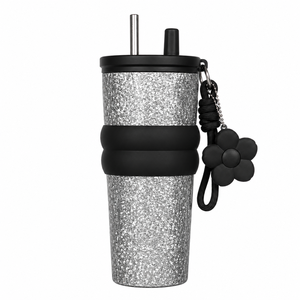 Tasse à thé isotherme professionnelle en titane 700 ml, design moderne, avec infuseur à thé - Product Image 1