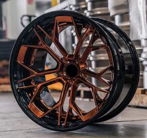 FSC-1008 Forgestar Cerchi in Lega 6061-T6 Personalizzati 19 22 24 26 Pollici 2 Pezzi 5x114.3 Cerchi in Fibra di Carbonio Forgiati per BMW BENZ - Product Image 1