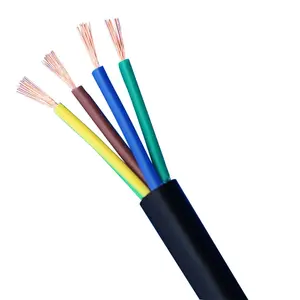 4芯电线电缆1.5毫米2.5毫米4毫米6毫米10毫米铜Nym/Rvv电缆16毫米聚氯乙烯柔性电缆