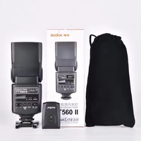 Flash Godox TT560 II TT560II avec Signal Sans Fil 433 MHz Intégré + Déclencheur Flash pour Appareils Photo Reflex Numériques Canon/Nikon Pentax Olympus