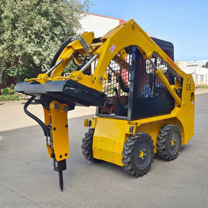 Sneeuwblazer, veegmachine, multifunctionele aanbouwdelen (ijskrabber, bulldozerblad, boomspade, rotorkopeg, steenbak) - voor lader - Product Image 1