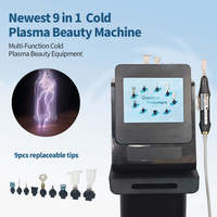 Appareil de beauté à plasma froid et ozone pour le visage, traitement nettoyant, machine de lifting cutané à jet plasma