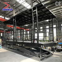 Ascenseur de stationnement pour voiture à domicile, à ciseaux, hydraulique, électrique, fixe, à double étage, robuste, personnalisé CE