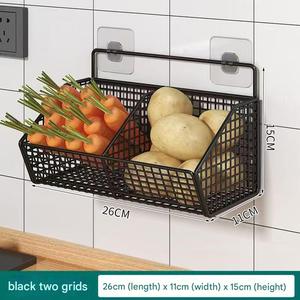 WS08 - Estante de Almacenamiento para Ajo y Jengibre, Cesta para Condimentos de Pared, Gran <span class=keywords><strong>Venta</strong></span> Transfronteriza - Product Image 3