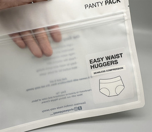 Sacchetti Trasparenti con Zip Richiudibili Personalizzati per Calzini, Vestiti, Biancheria Intima e Abbigliamento - Product Image 3