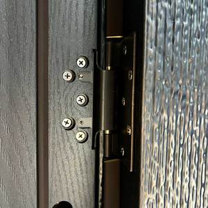 Puerta Exterior Residencial Moderna y Sencilla de Aluminio Fundido, Antiexplosión y Antibalas, Modelo <span class=keywords><strong>Carmen</strong></span> - Product Image 4