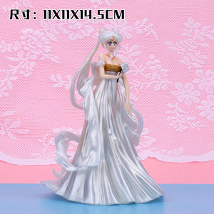 ฟิกเกอร์อนิเมะการ์ตูนพีวีซี นักรบสาวน้อยเซเลอร์มูน รุนะ ซึกิโนะ อุซากิ น่ารักสไตล์ญี่ปุ่น ขนาด 5-20 ซม. ของสะสม - Product Image 3