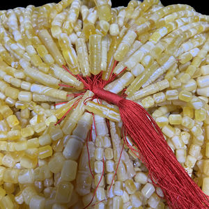 Di alta qualità naturale ambra russa gioielli miele e scatola bianca a forma di 8-14mm completo di preghiera Imam musulmani perline pietre preziose sciolte - Product Image 5