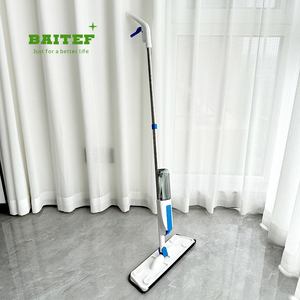 Bán Buôn Tùy Chỉnh Xách Tay Sợi Nhỏ Phẳng Phun Lau Có Thể Tháo Rời Sàn Công Cụ Làm Sạch Với Cực Thép Tay Miễn Phí Thiết Kế - Product Image 5