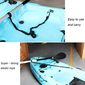 Cuerda Elástica para Remo de Kayak LCO-SPORT, Correa de Seguridad Universal Antipérdida para Canoa, SUP, Accesorios para Bote - Product Image 1