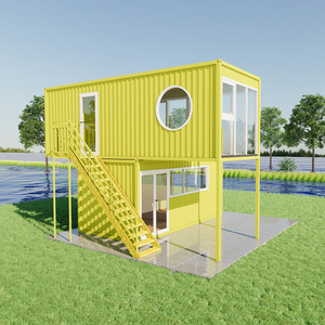 Nouvelle arrivée : maison préfabriquée en conteneur portable de fabrication chinoise, extensible et pliable, pour habitation. - Product Image 3