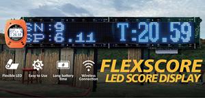 Affichage de score LED flexible professionnel personnalisé connecte la minuterie de tir Easy Tsee Scores avec affichage pliable - Product Image 4