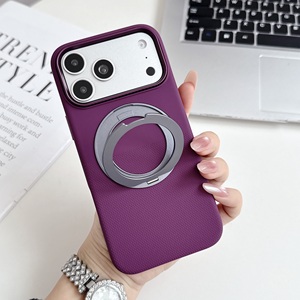 เคสโทรศัพท์ซิลิโคนเหลวแบบกันลื่น S133 สำหรับ iPhone 17 18 Pro Max 360 °   เคสหลังแม่เหล็กแบบหมุนได้ - Product Image 1