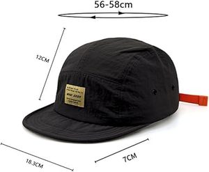 Gorra Deportiva Plana Personalizada de Poliéster Ligero para las Cuatro Estaciones, con Serigrafía, para Uso en Exteriores - Product Image 4