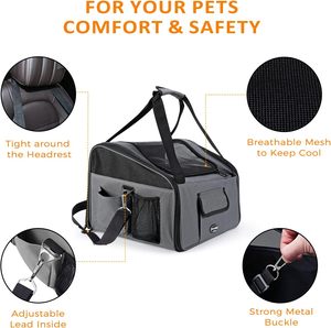 Welpen-Autositz, Wasserdicht und Waschbar, Sicherheits-Sitzerhöhung für Hunde, Lagerware zum Günstigeren Preis - Product Image 2