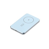 Batterie externe portable Peitian 15W magnétique sans fil + PD 20W à charge rapide, 5000mAh Li-Polymère, ultra-mince en métal + ABS