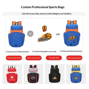 Sac à dos de basketball grande capacité, sac de sport, sac de voyage, sac d'entraînement, sac d'école, sac pour étudiants, sac pour adultes, sac de club, logo personnalisé - Product Image 2