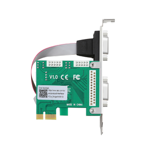 Tarjeta serial con cable externo <span class=keywords><strong>PCI</strong></span> <span class=keywords><strong>Express</strong></span> RS232 DB9 (2S) de 2 puertos con salida de alimentación de 5V/12V 240Mbps Producto en stock - Product Image 3