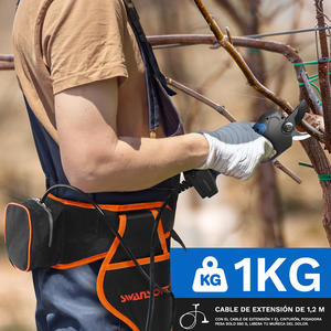 Sécateur électrique <span class=keywords><strong>45</strong></span> mm avec poteau d'extension Ciseaux électriques pour bonsaï Sécateur et ciseaux d'élagage - Product Image 4