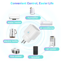 Prise intelligente Zigbee/Wi-Fi EU 16A FY21 |   Application Tuya Smart Life |   Chauffe-eau/Conditionneur d'air robuste |   Certifié CE RoHS |   Approvisionnement en gros OEM