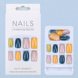 Prensa ovalada <span class=keywords><strong>de</strong></span> alta calidad para <span class=keywords><strong>uñas</strong></span>, <span class=keywords><strong>2022</strong></span> puntas <span class=keywords><strong>de</strong></span> <span class=keywords><strong>uñas</strong></span>, cobertura completa <span class=keywords><strong>de</strong></span> lujo, <span class=keywords><strong>uñas</strong></span> artificiales - Product Image 5