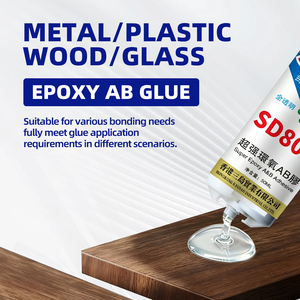 Clear Epoxy AB Glue 5 Min Quick Cure Strong Adhesive Chemical Resistant Glue for Metal Ceramic Glass Bonding - Product Image 3