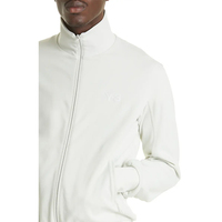 Wellone – veste de basket-ball avec Logo brodé personnalisé, pas cher, blanc, 100% Polyester, pour homme